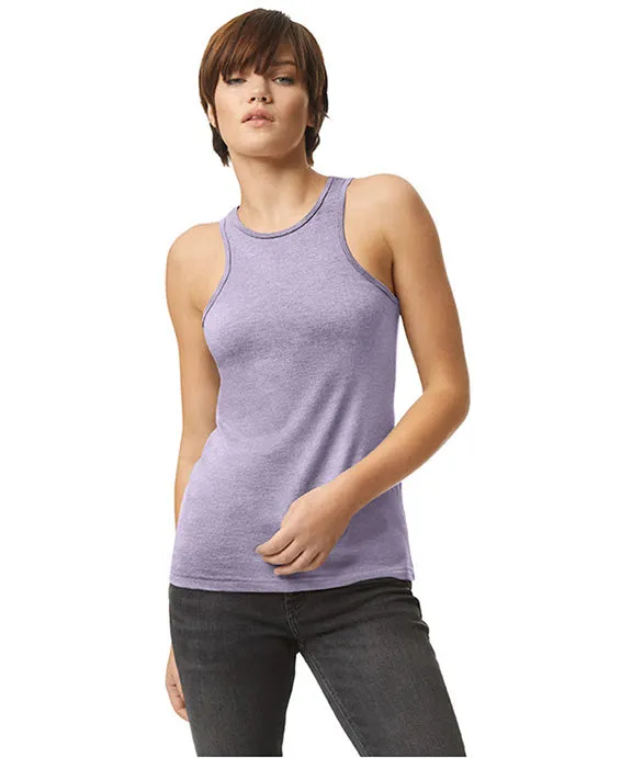 101CVC - American Apparel Ladies CVC Racerback Tank Top