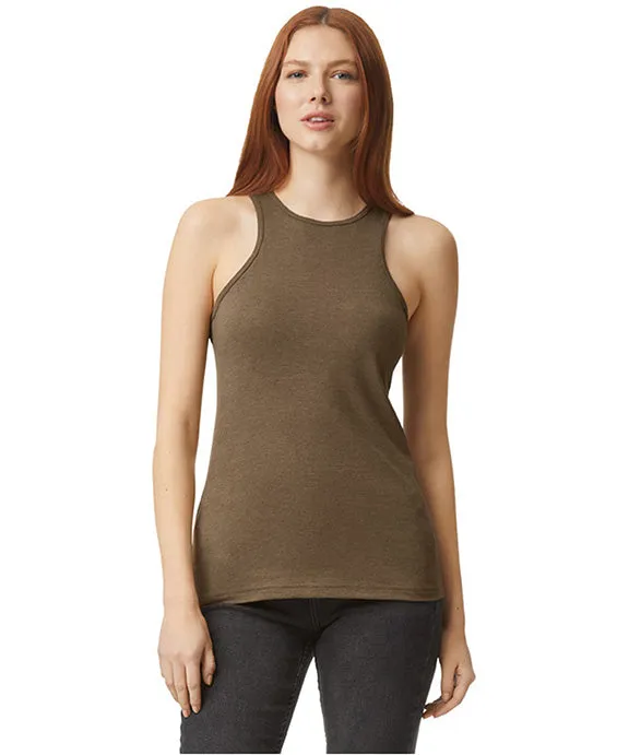 101CVC - American Apparel Ladies CVC Racerback Tank Top