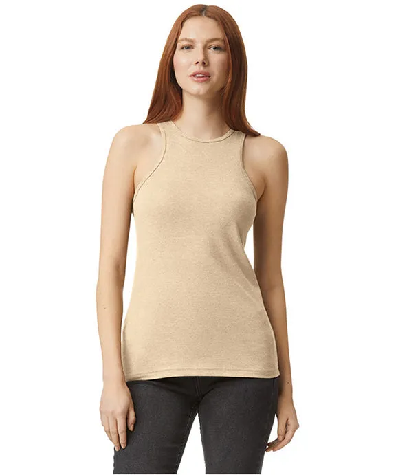 101CVC - American Apparel Ladies CVC Racerback Tank Top