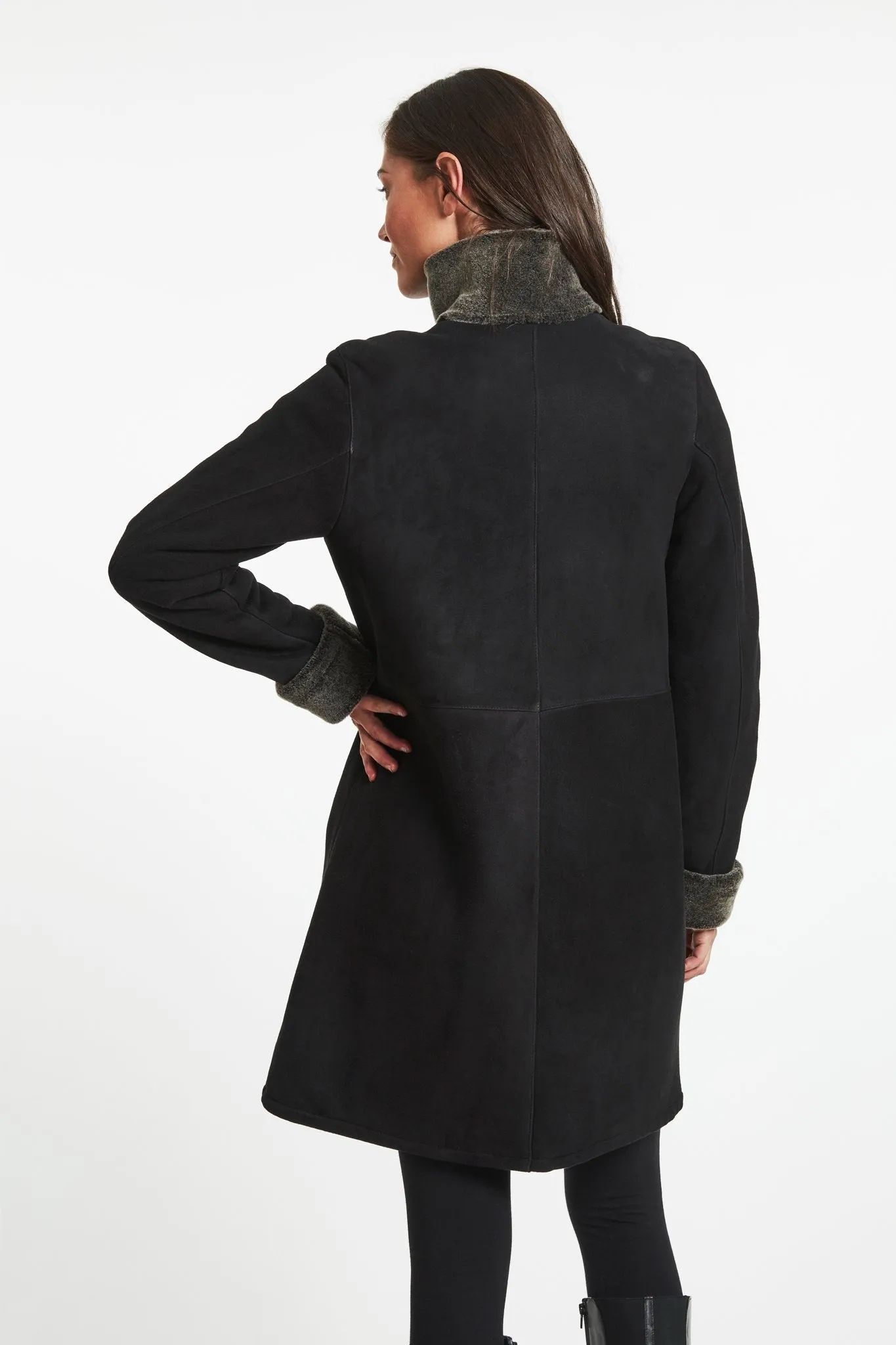 #3180 Classic Spanish Merino Shearling Coat