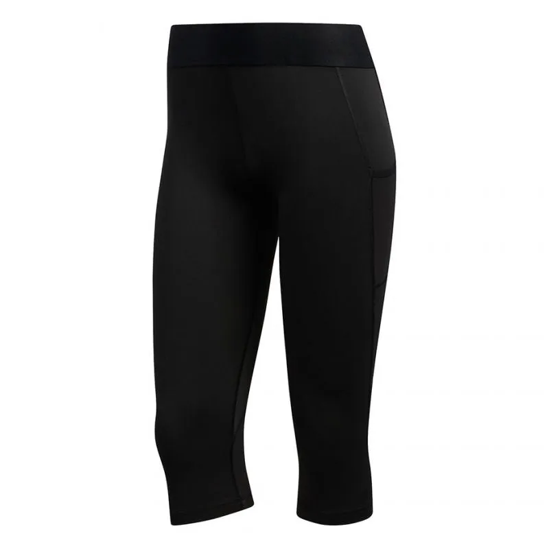 Adidas Womens Techfit Capri Tight 3/4 Pants - Black