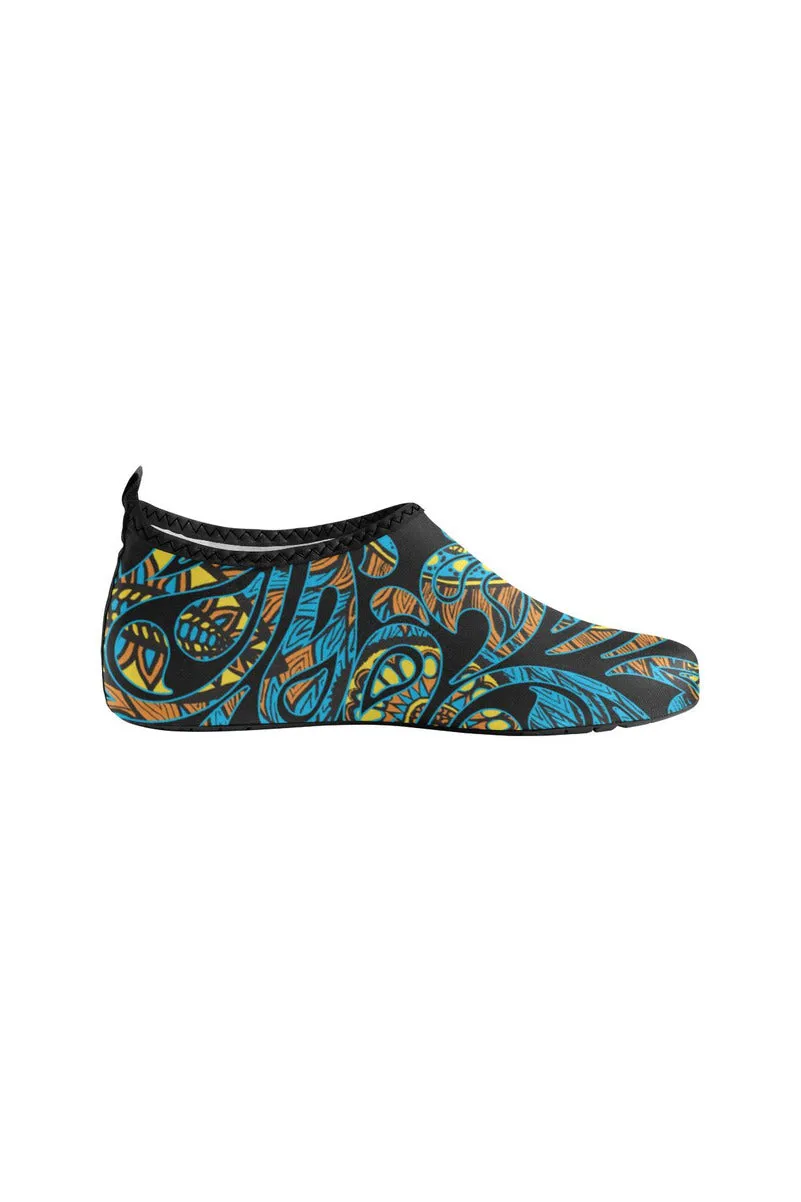 Afro Scroll Women's Slip-On Water Shoes