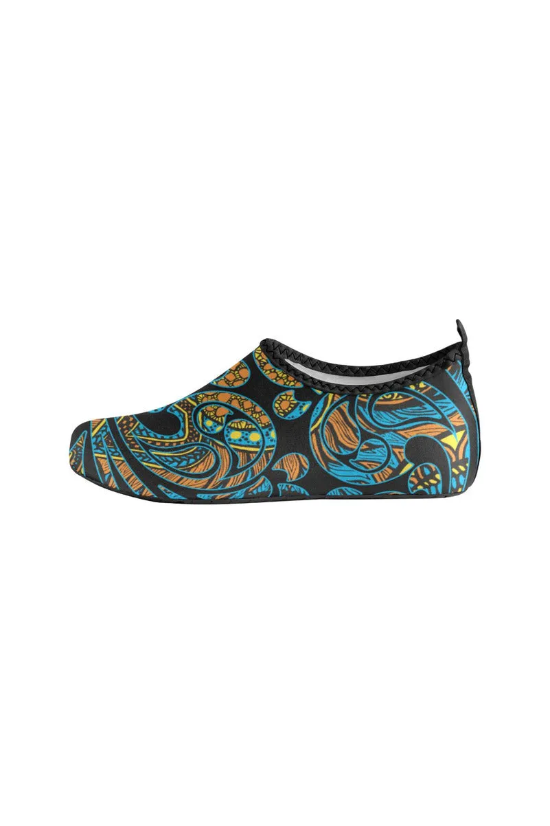 Afro Scroll Women's Slip-On Water Shoes