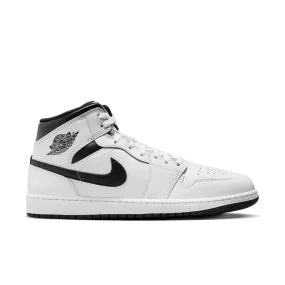 Air Jordan 1 Mid White Black