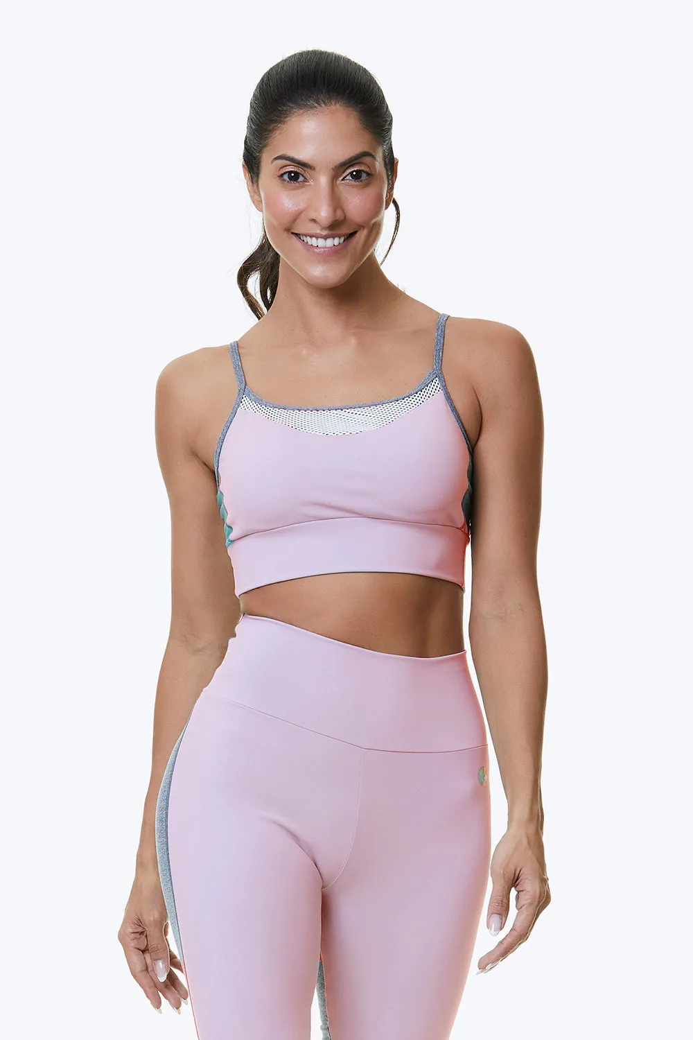 Alamo Baby Pink Sports Bra