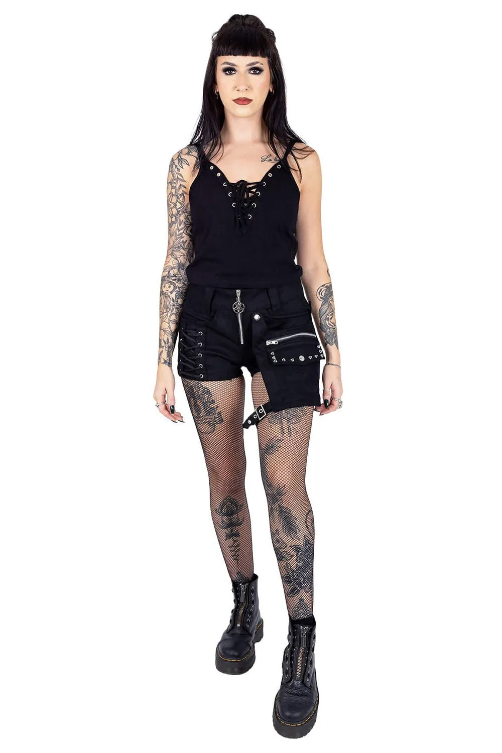 Alyana Shorts [BLACK]