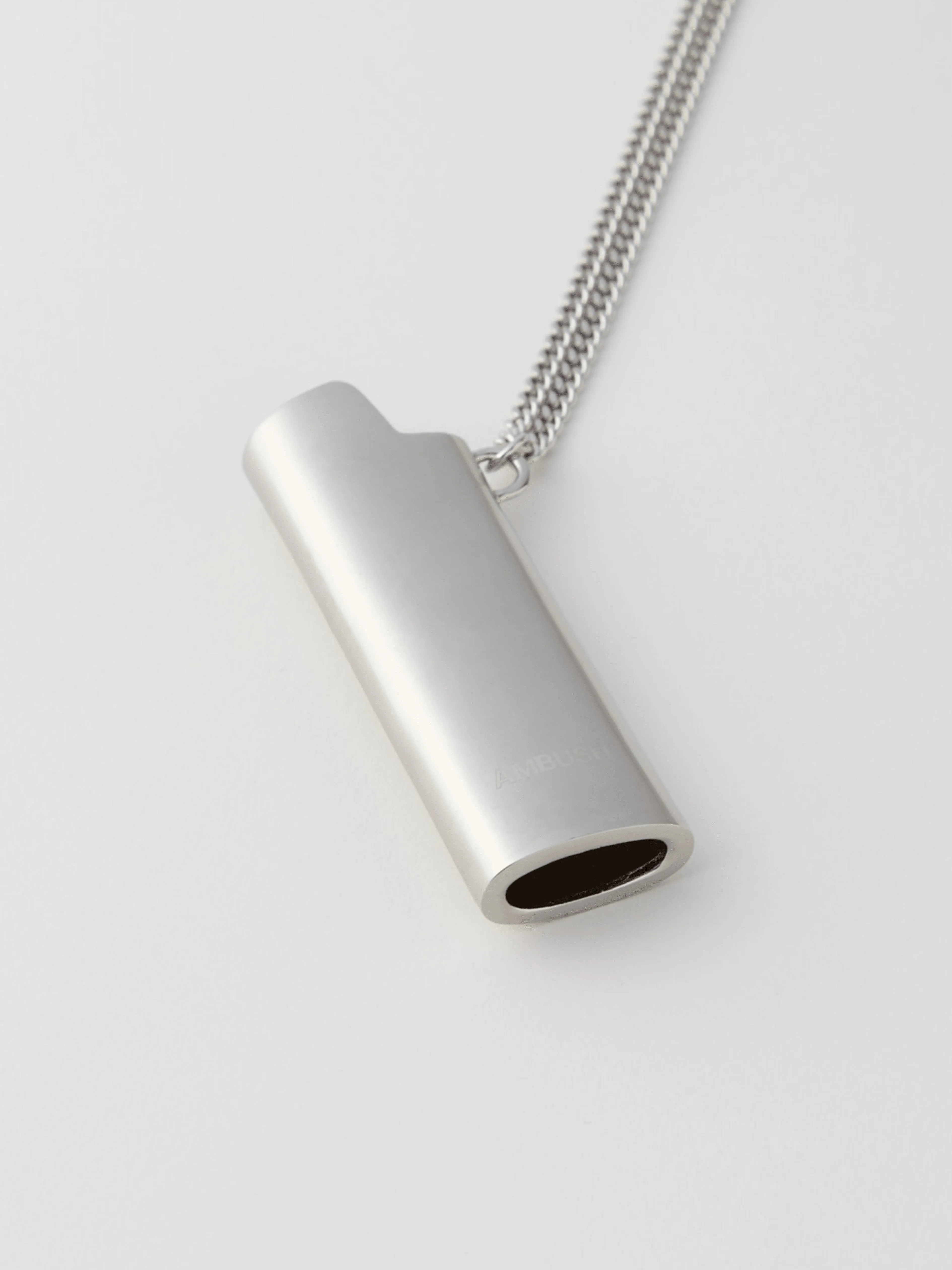 Ambush Lighter Case Necklace (Silver) Large (USED)