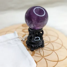 Amethyst Sphere~ Soothing and Balancing Energy~