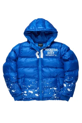 Art Dist. Royal Blue Puffer Jacket