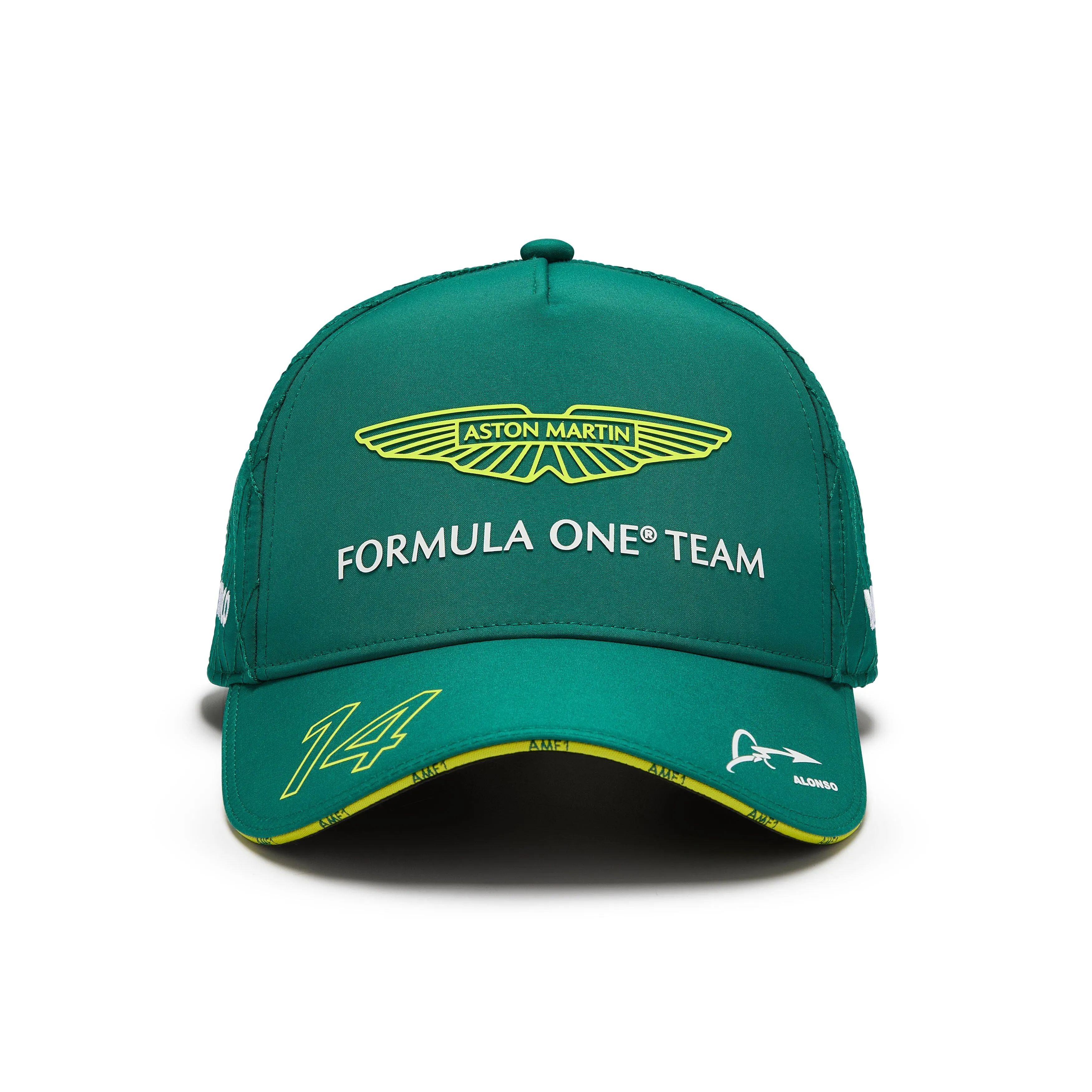 Aston Martin Cognizant F1 2024 Fernando Alonso Team Hat- Lime/Green