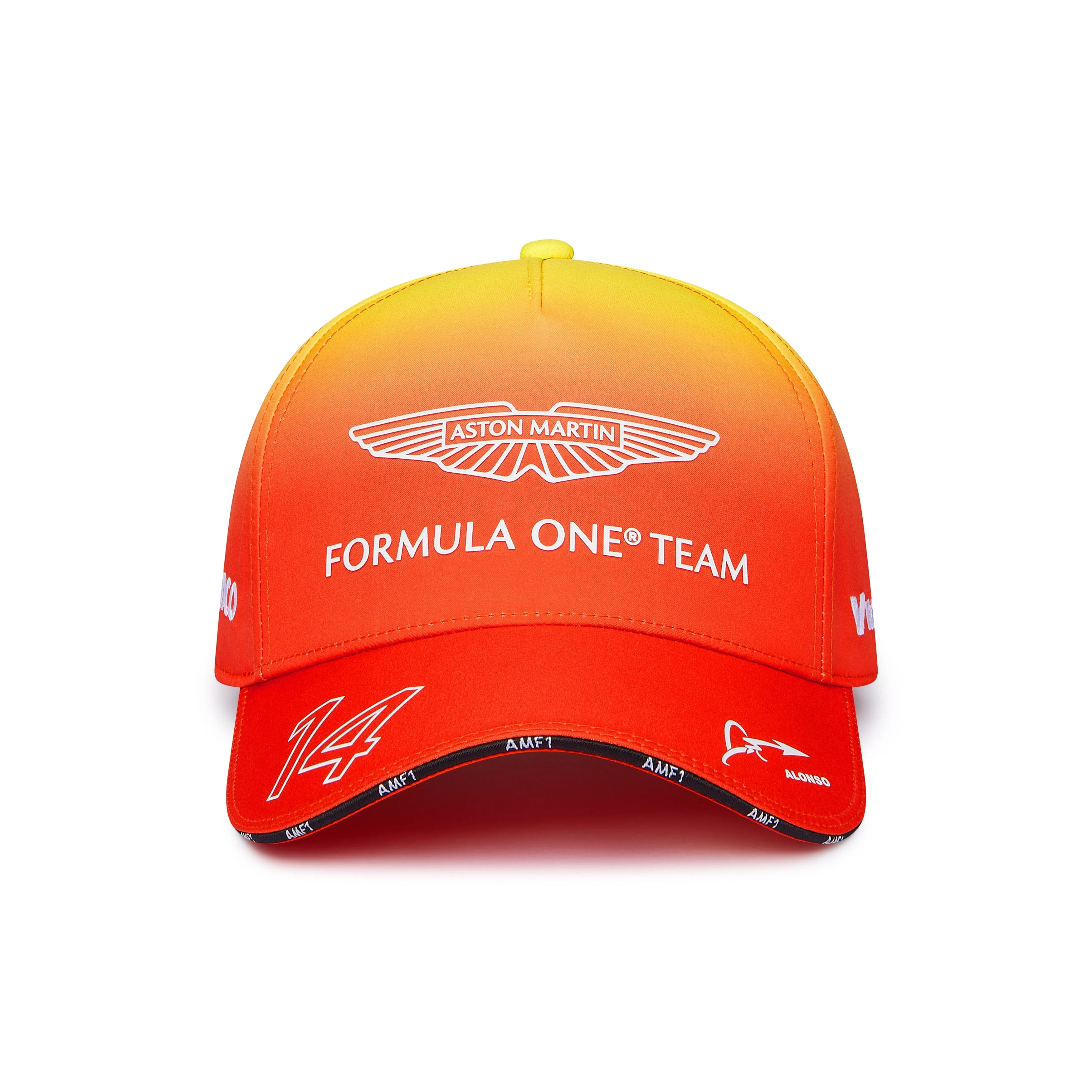 Aston Martin F1 Limited Edition Fernando Alonso Barcelona GP Hat - Gradient Sunrise