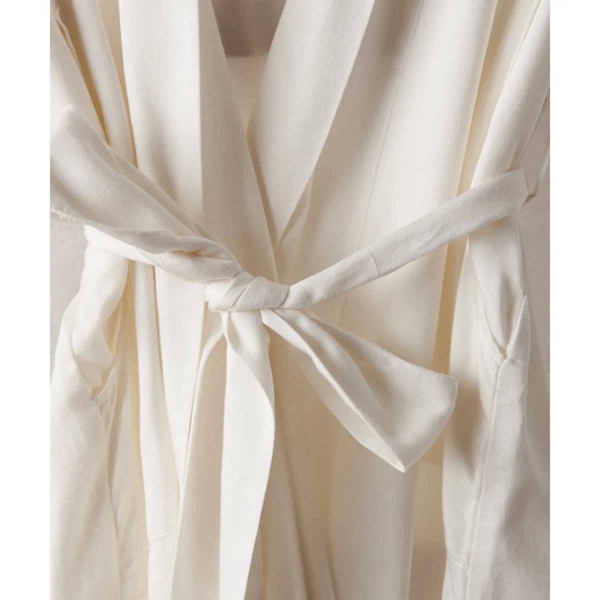 Bamboo Robe - White