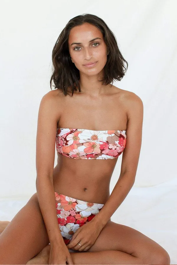 Bandeau Bikini Set - Wallflower