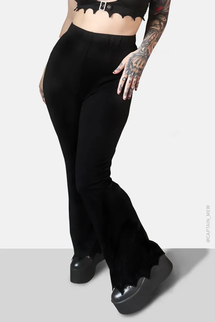 Bat Wing Flare Pants