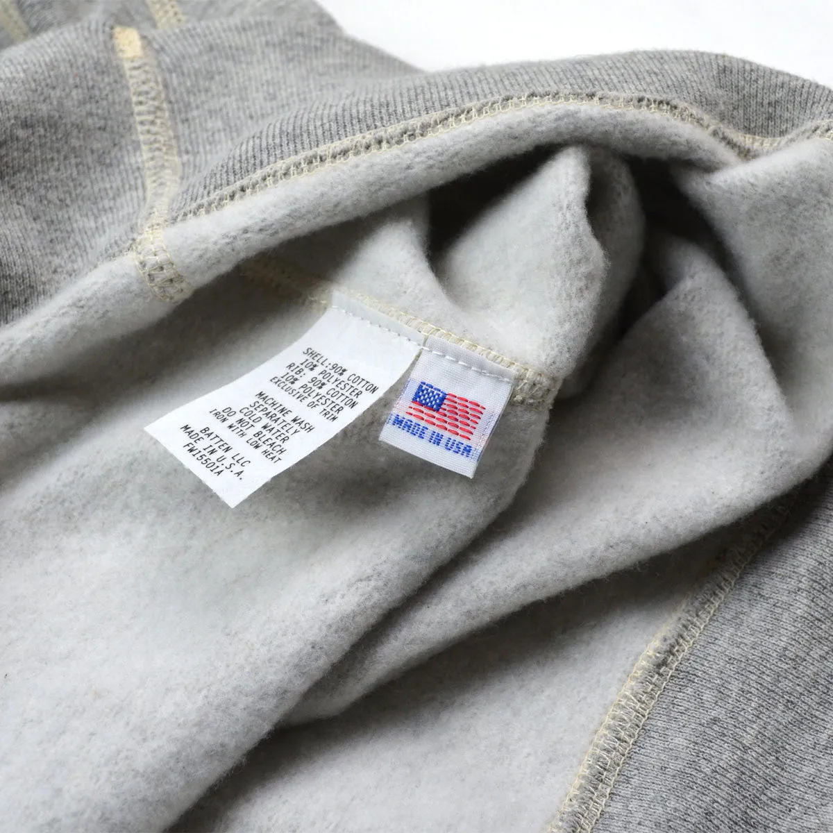 Battenwear - Reach-Up Sweatshirt - Heather Grey