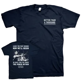 Better Than A Thousand "Value Driven" Navy Blue T-Shirt