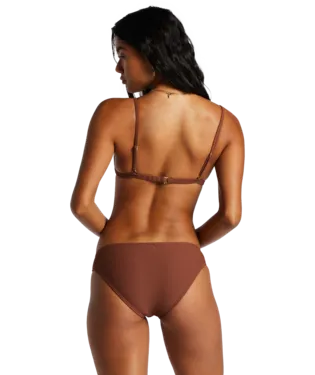 Billabong Tanlines Triangle Bikini Top - Mocha