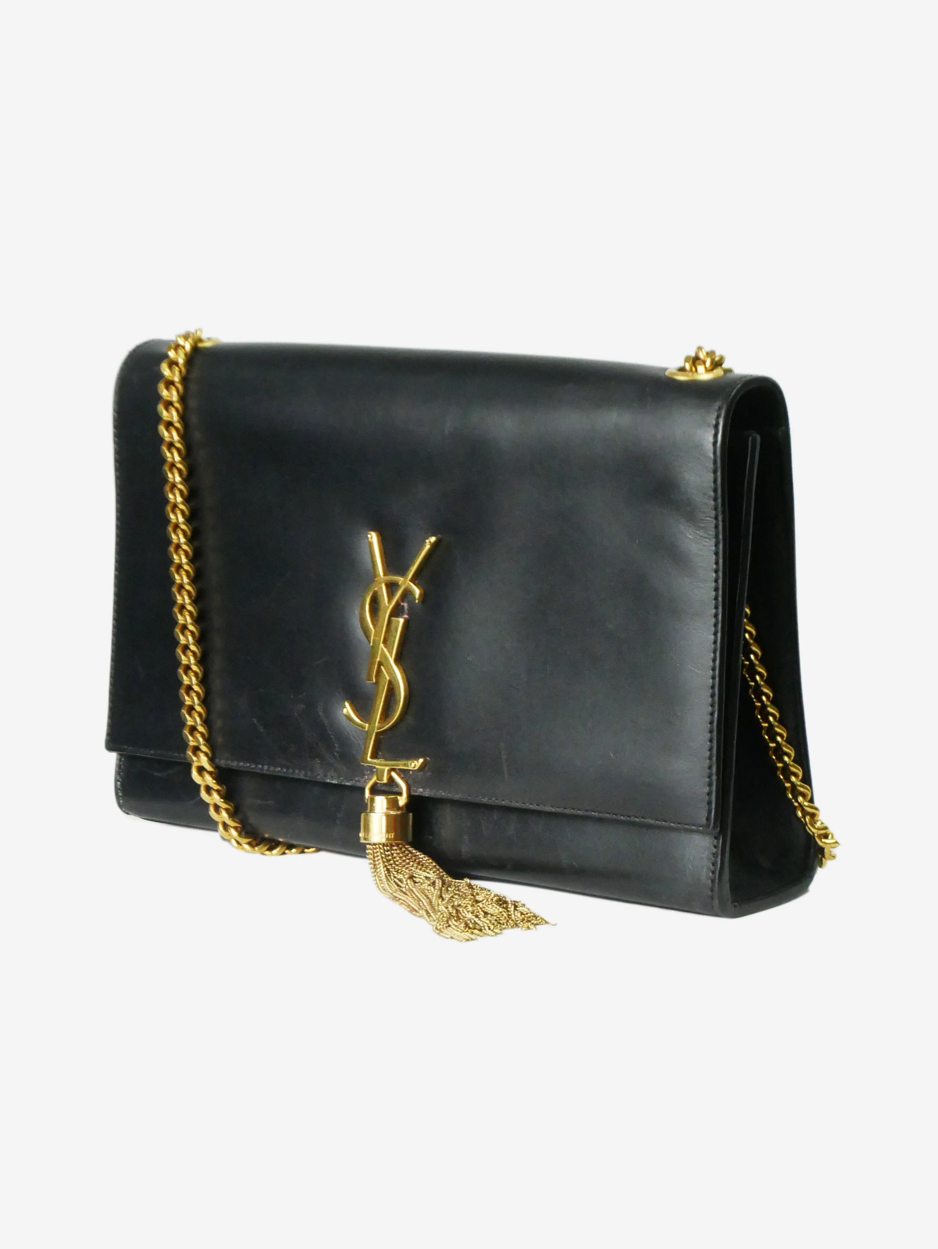 Black Kate tassel bag