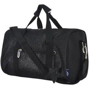 Black Mini Glitter NGIL Duffel Bag