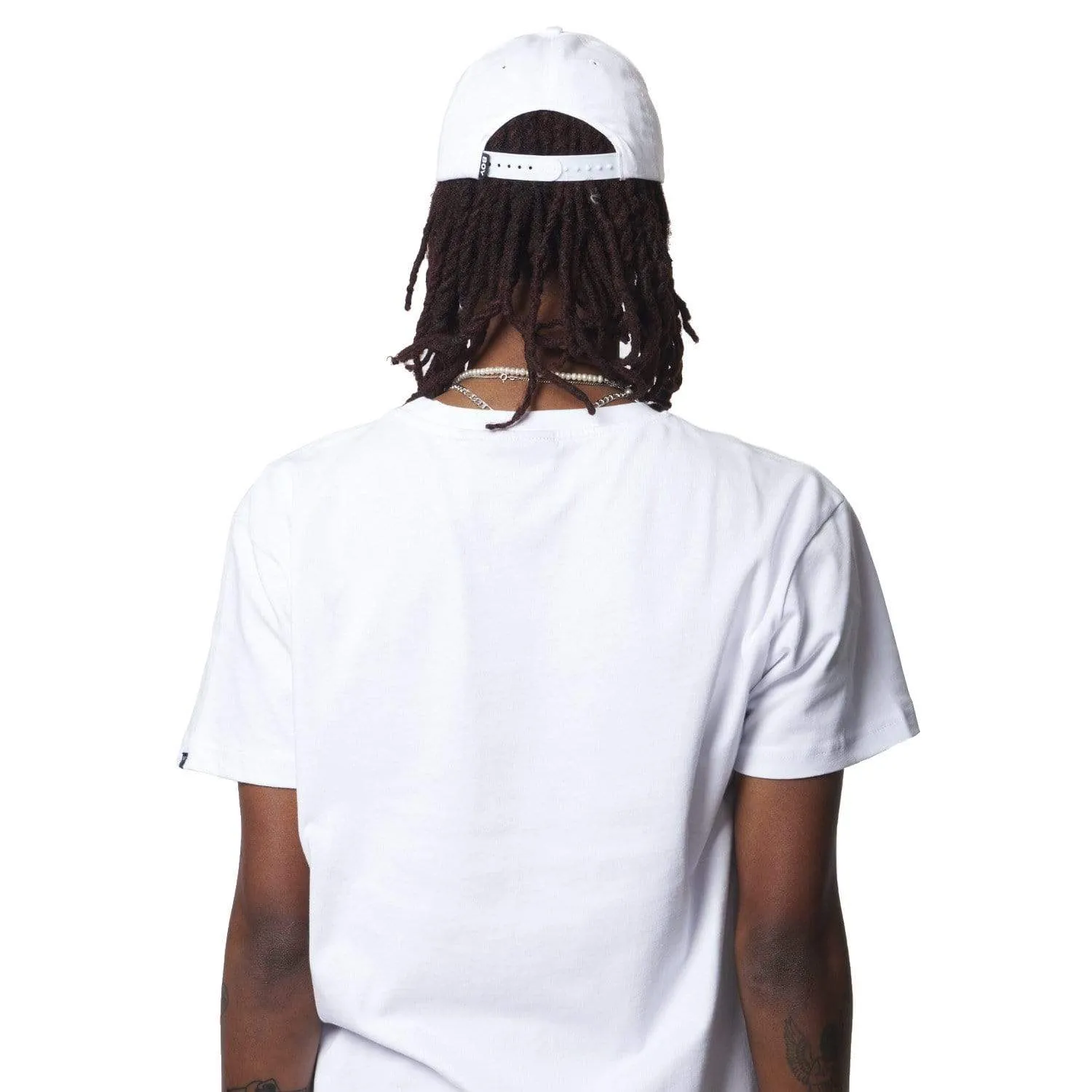 BOY LONDON SNAPBACK - WHITE