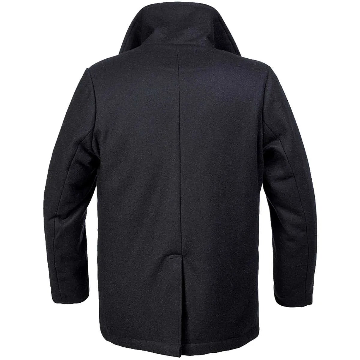 Brandit Pea Coat Black