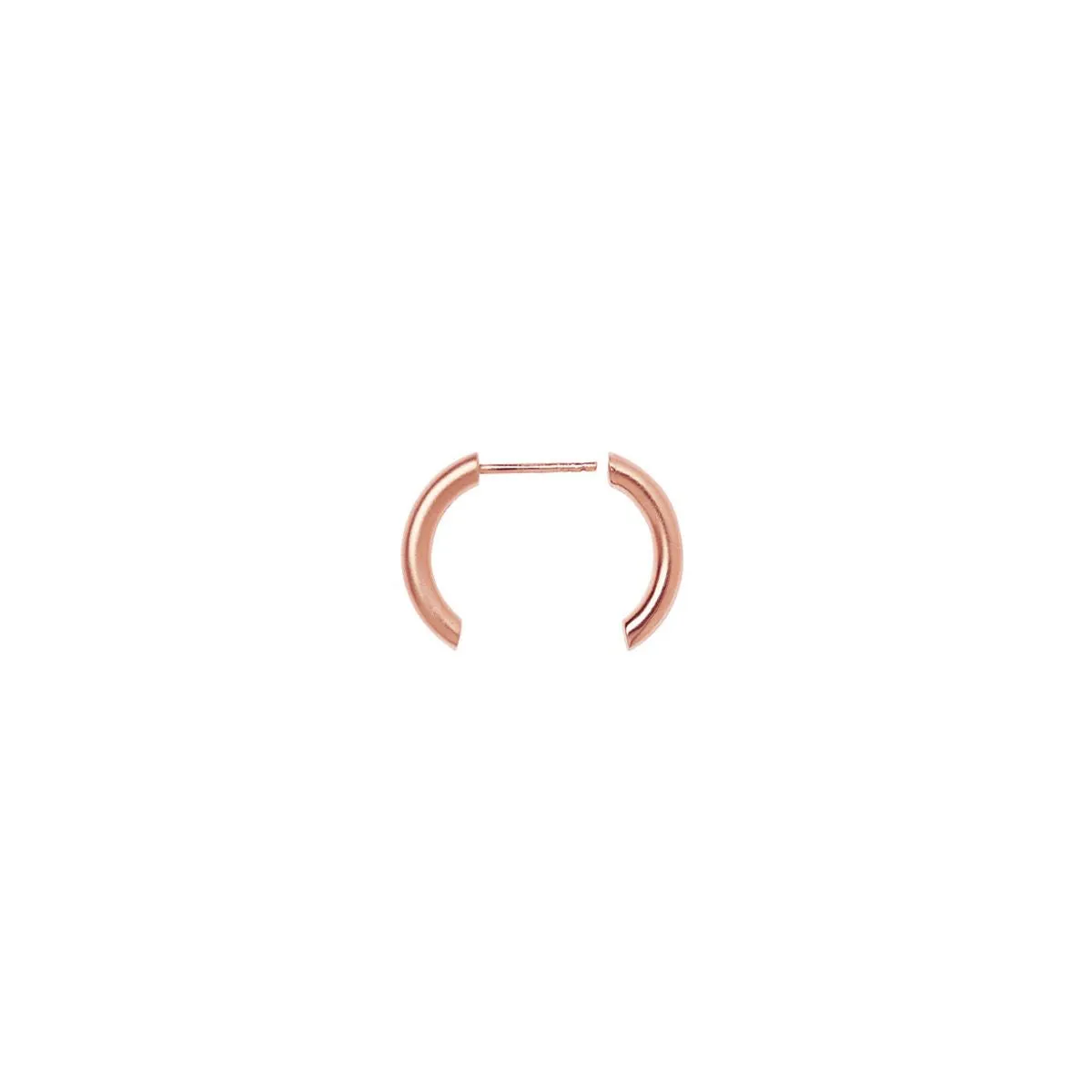 Broken 18 Earring, Rose Gold