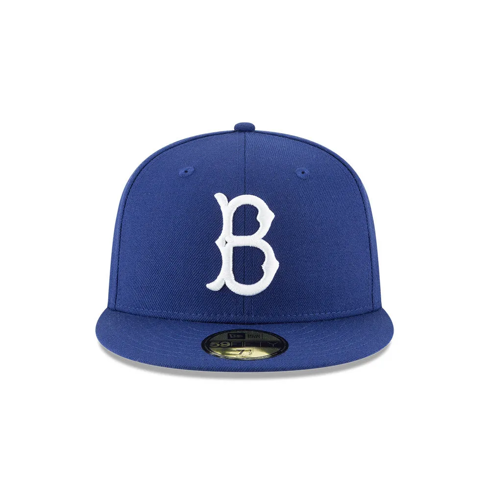 Brooklyn Dodgers New Era 1949 Cooperstown Collection Wool - 59FIFTY Fitted Hat - Royal