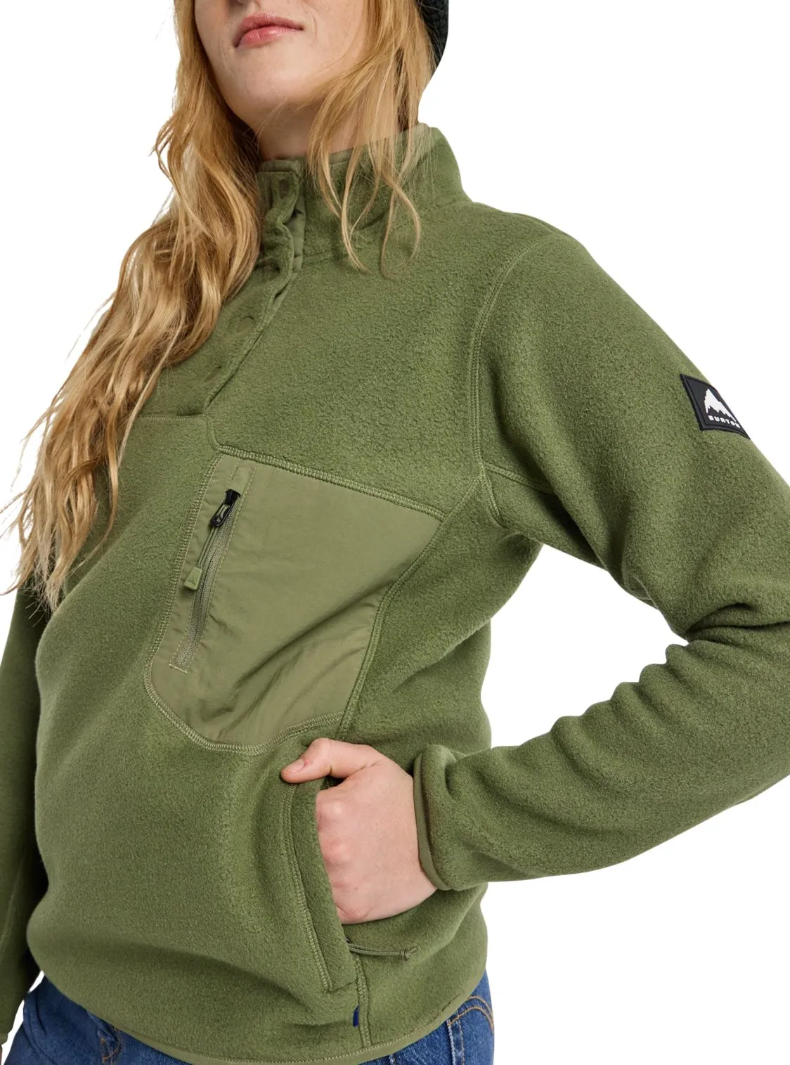 Burton Womens Cinder Fleece Pullover