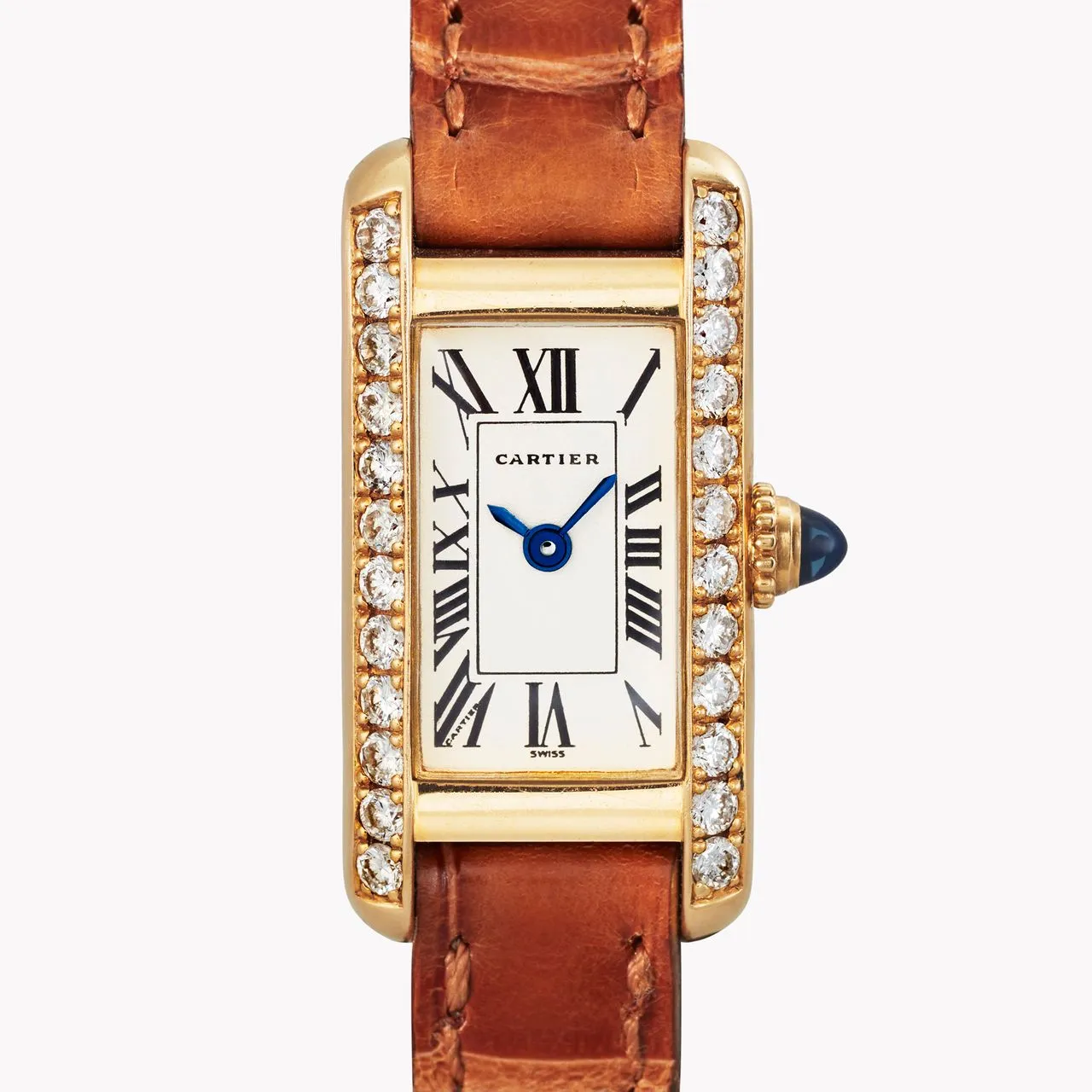 Cartier Tank with Diamonds