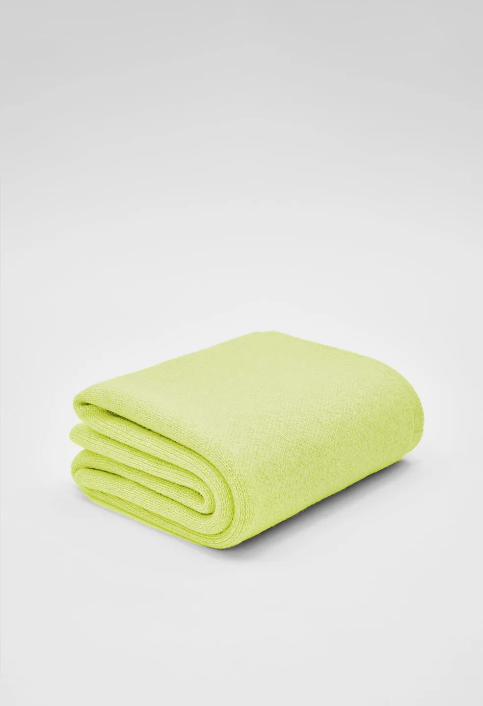 Cashmere Blend Blanket / Citronella