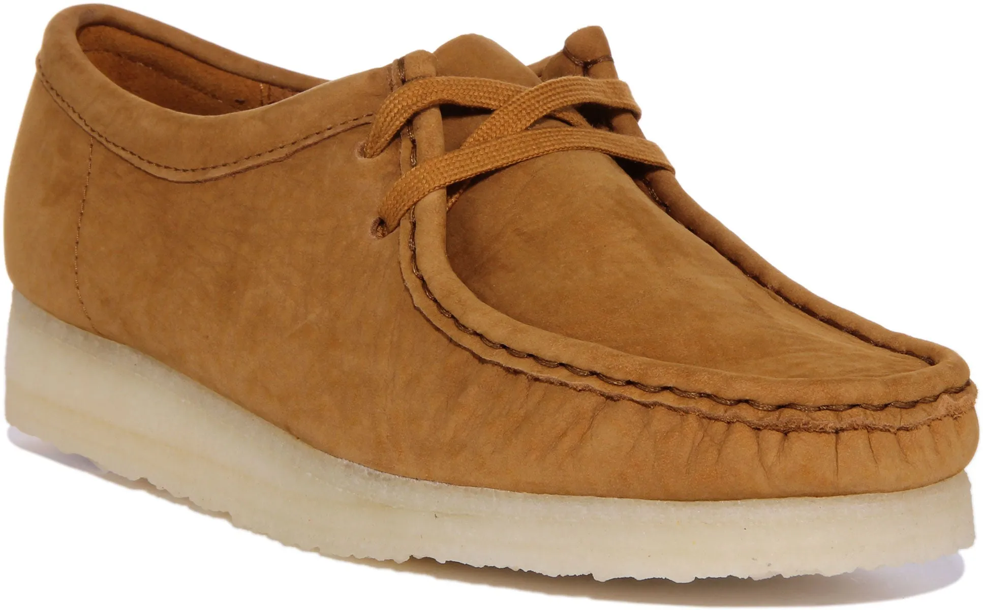 Clarks Originals Wallabee In Tan For Women