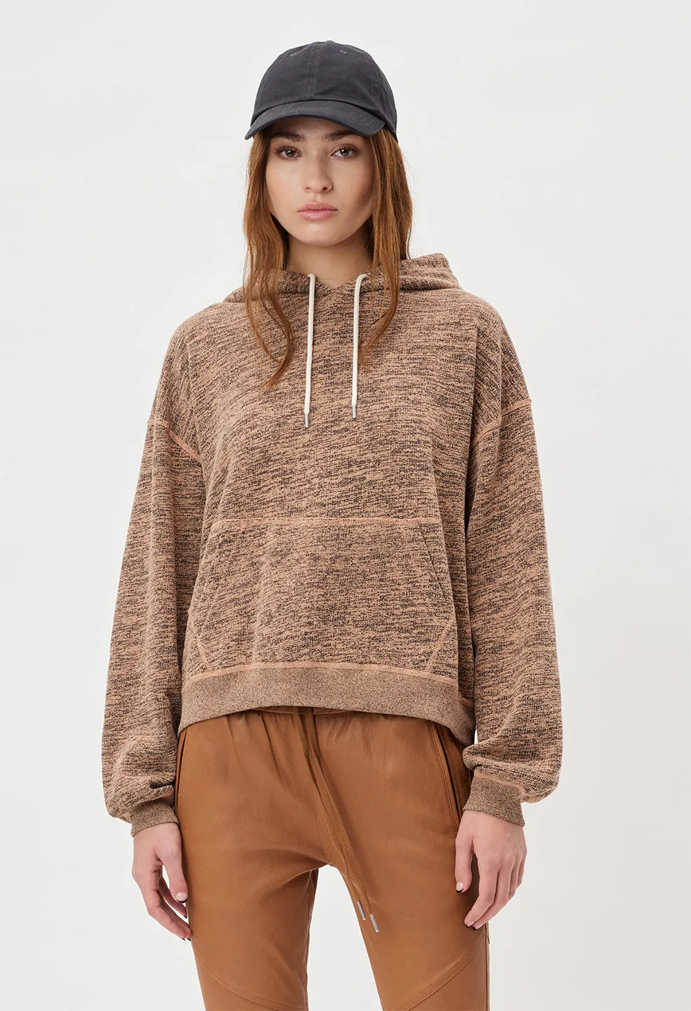 Co-Mix Hoodie / Heather Jupiter