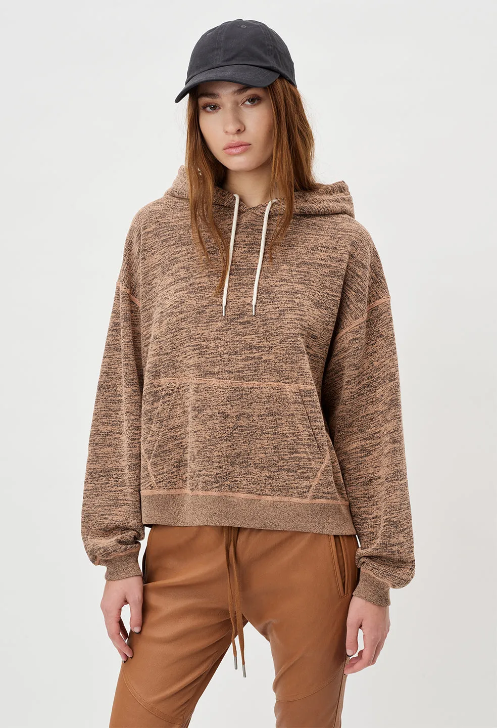 Co-Mix Hoodie / Heather Jupiter