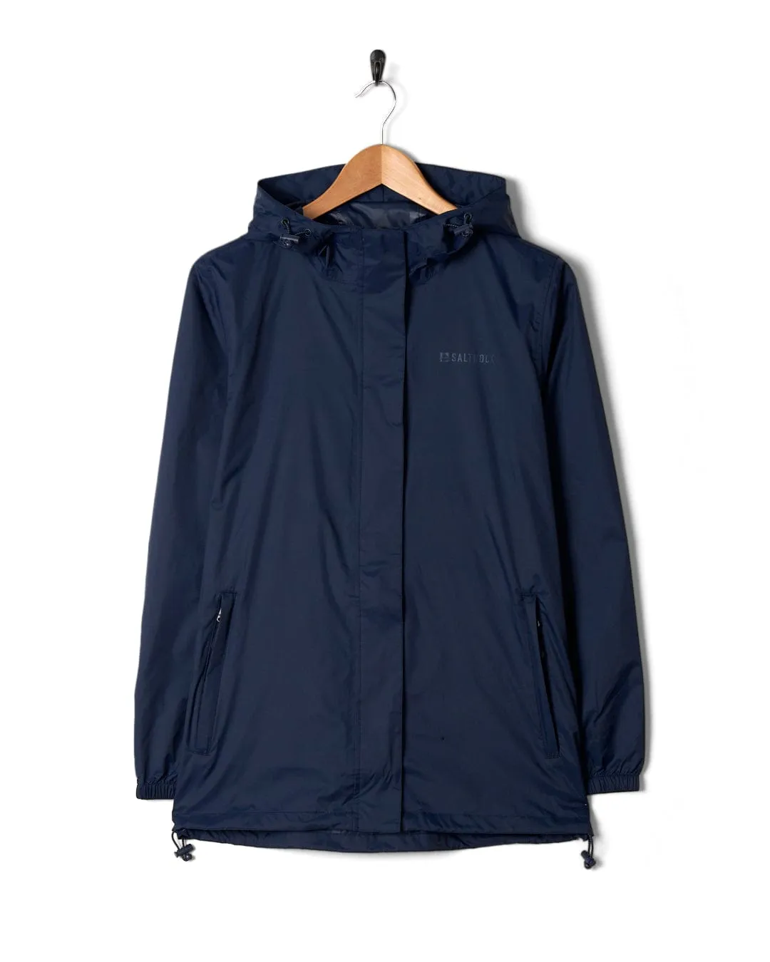 Cooper - Womens Packable Waterproof Jacket - Blue