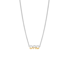 DAD Two-Tone 43 Necklace