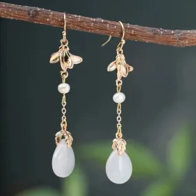 Dangle Earrings: Mist