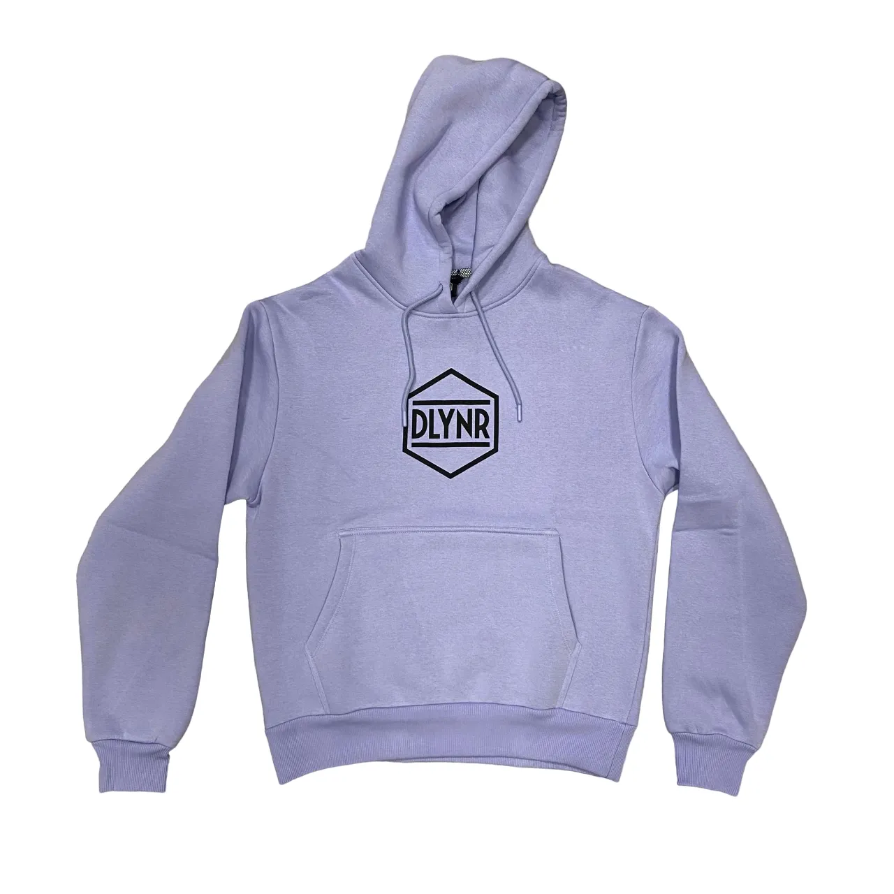 Dolly Noire men's sweatshirt with hood and kangaroo pocket Classic Logo sw379-gq-06 purple