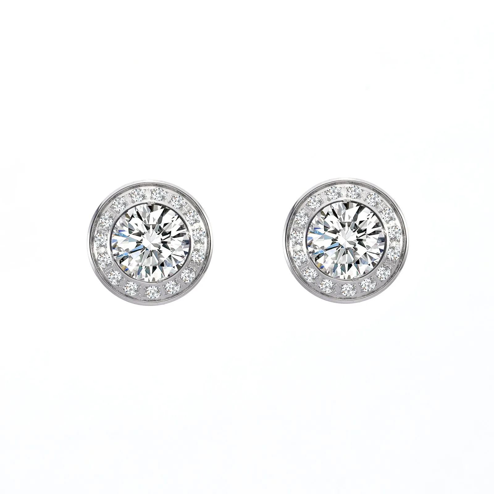 ER125W B.Tiff 1 ct Aŭreolo Stainless Steel Earrings