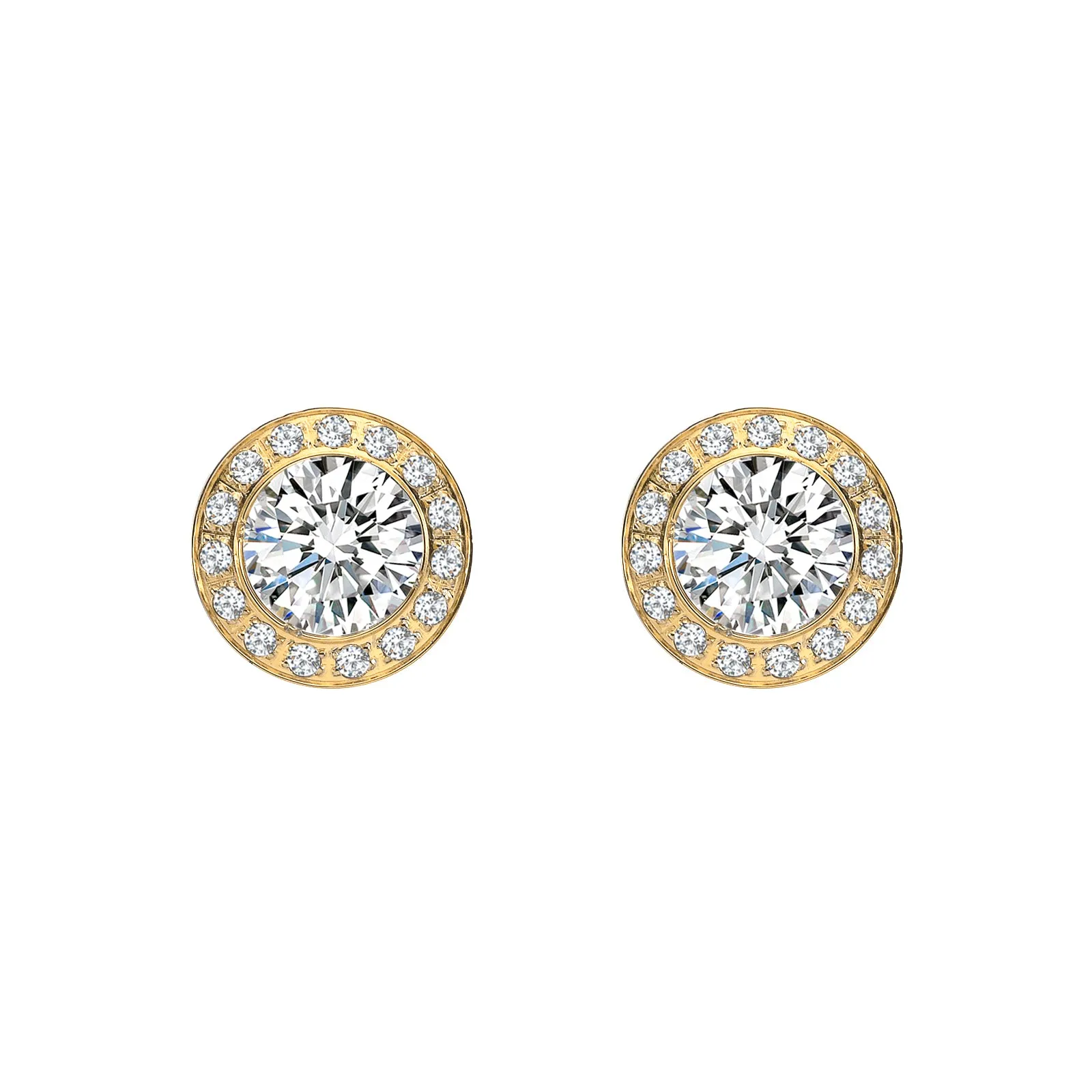 ER125W B.Tiff 1 ct Aŭreolo Stainless Steel Earrings