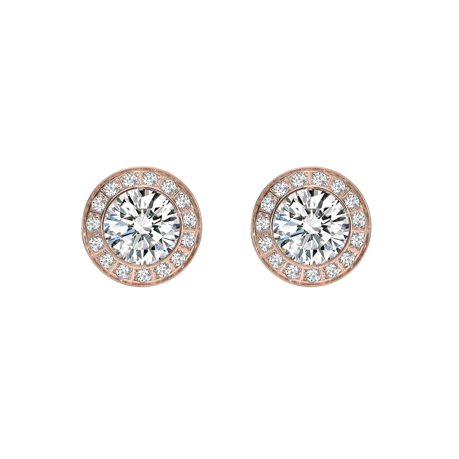 ER125W B.Tiff 1 ct Aŭreolo Stainless Steel Earrings