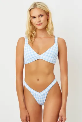 Georgia Bralette Bikini Top - Bluebell