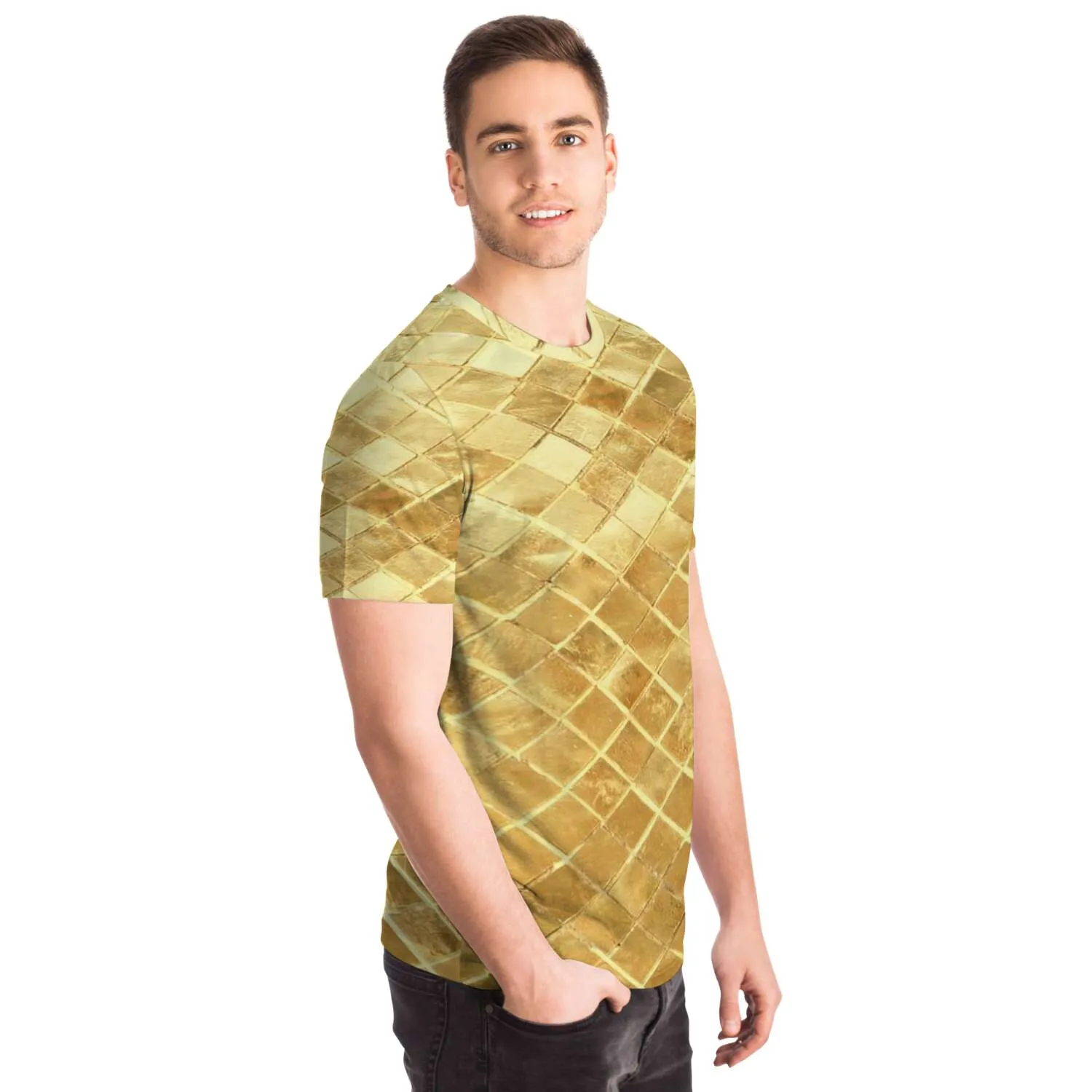 gold t shirt