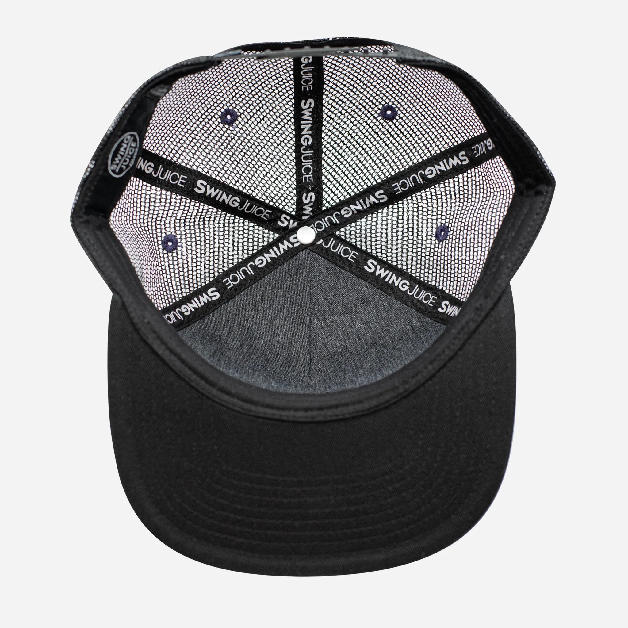 Golf 'Til Death Unisex Trucker Hat Heather Charcoal O/S