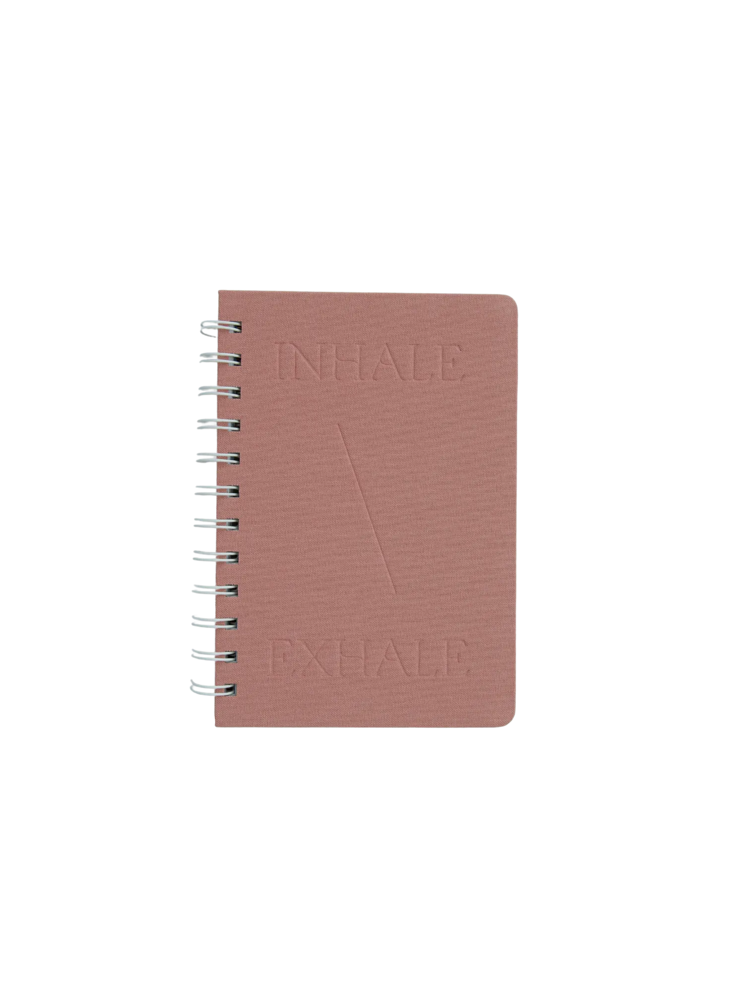 Inhale Exhale Compact Lined and Blank Notebook