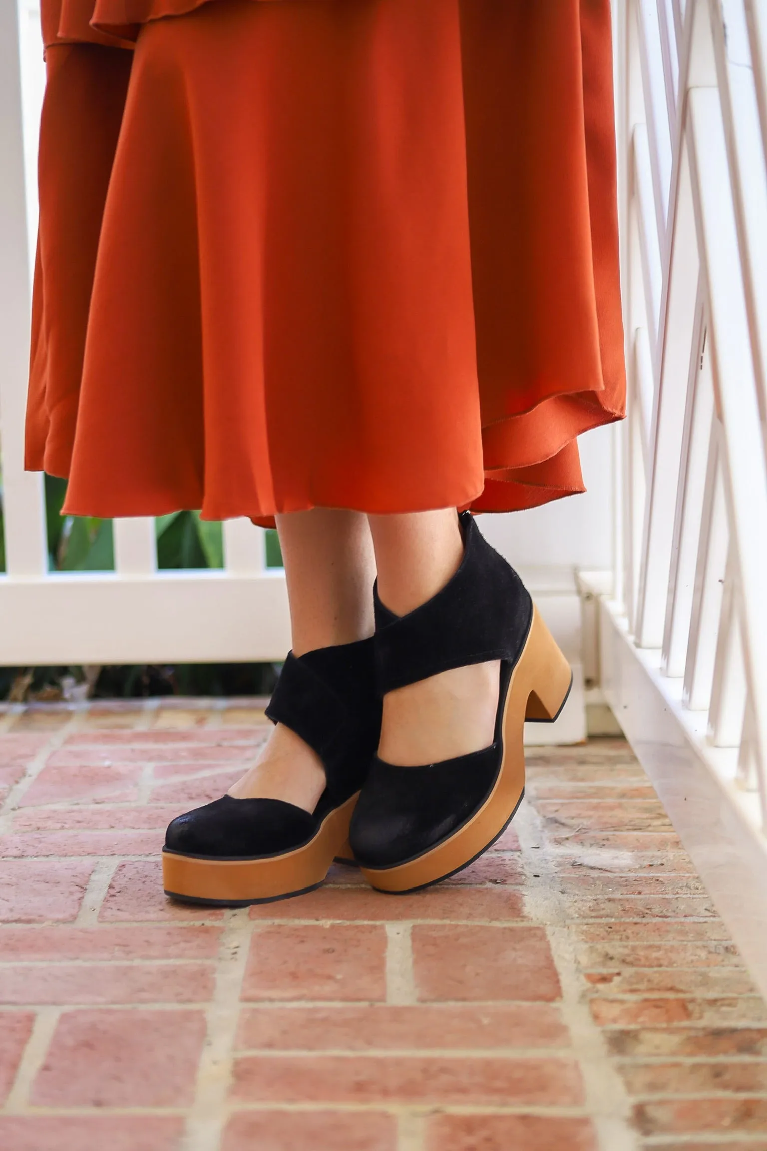 Iris Suede Wedge