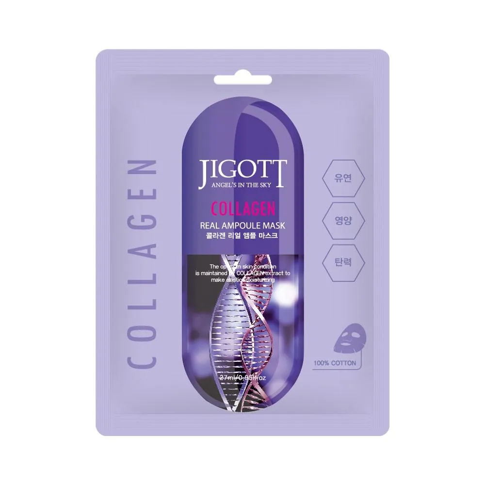 Jigott Real Ampoule Mask Set (10 mascarillas)