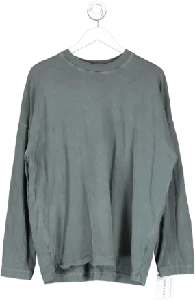 Joah Brown Green Vintage Long Sleeve UK M/L