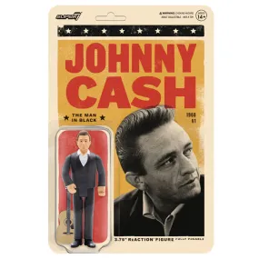 Johnny Cash The Man In Black ReAction Figure