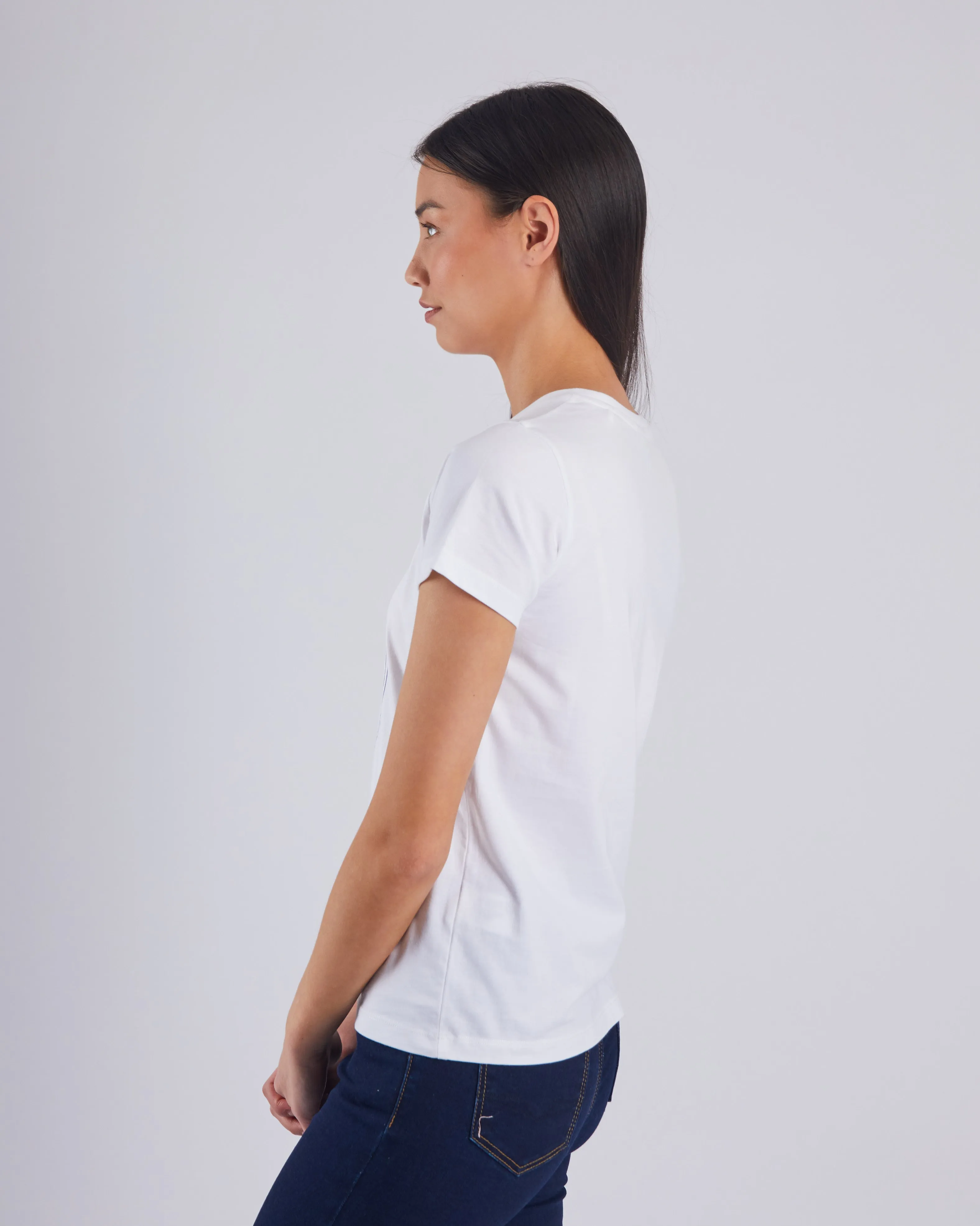 Josephina Tee Dove White