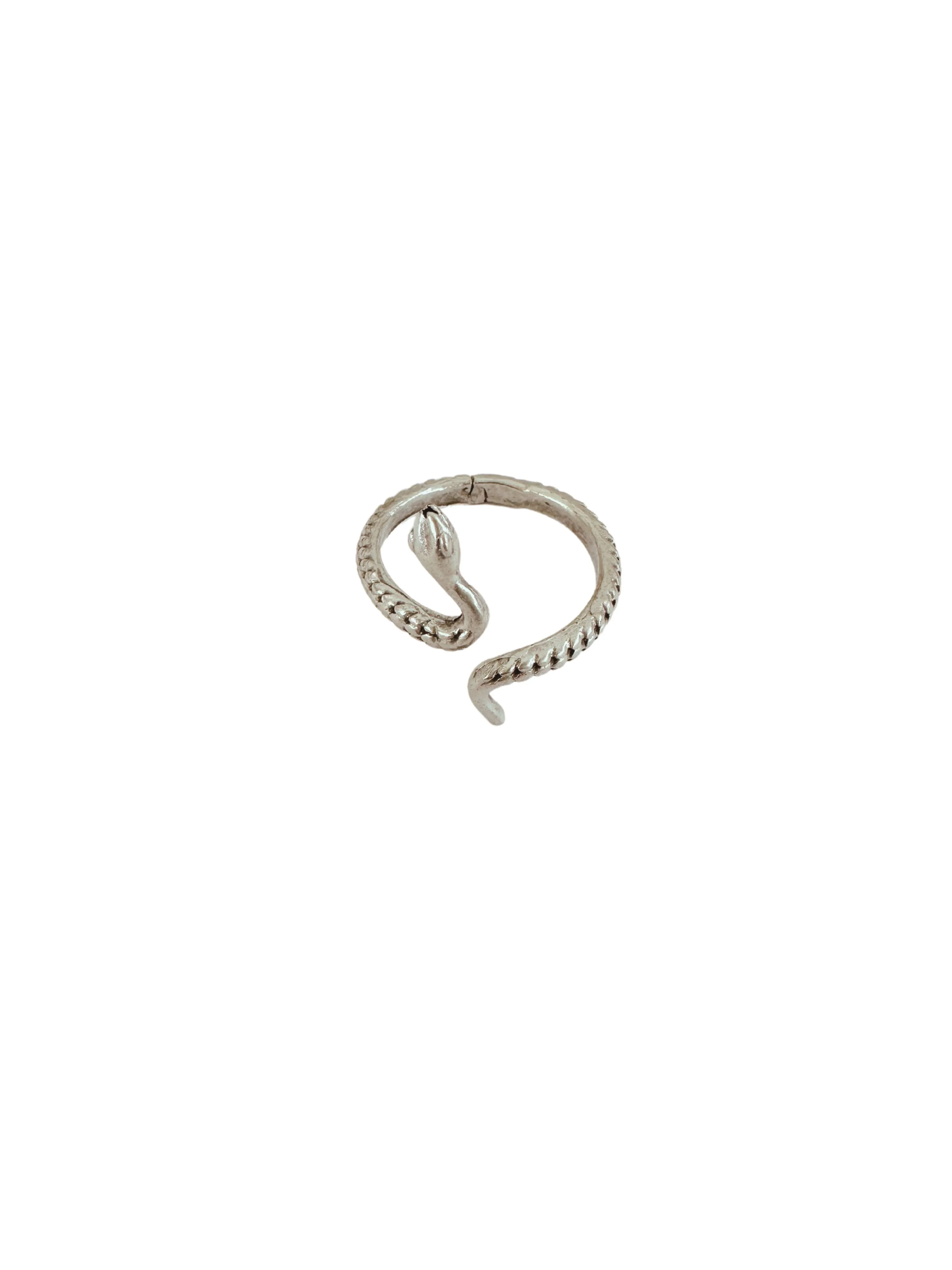 Kaa Snake Silver Ring